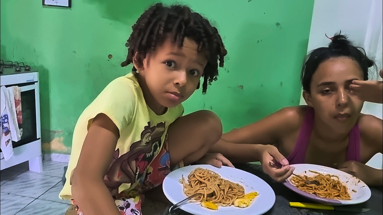 Dia dia de uma família feliz