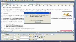 Dreamweaver CS3 Closed Captioned - Image Editing