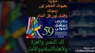 معرض دمشق الدولى 2017