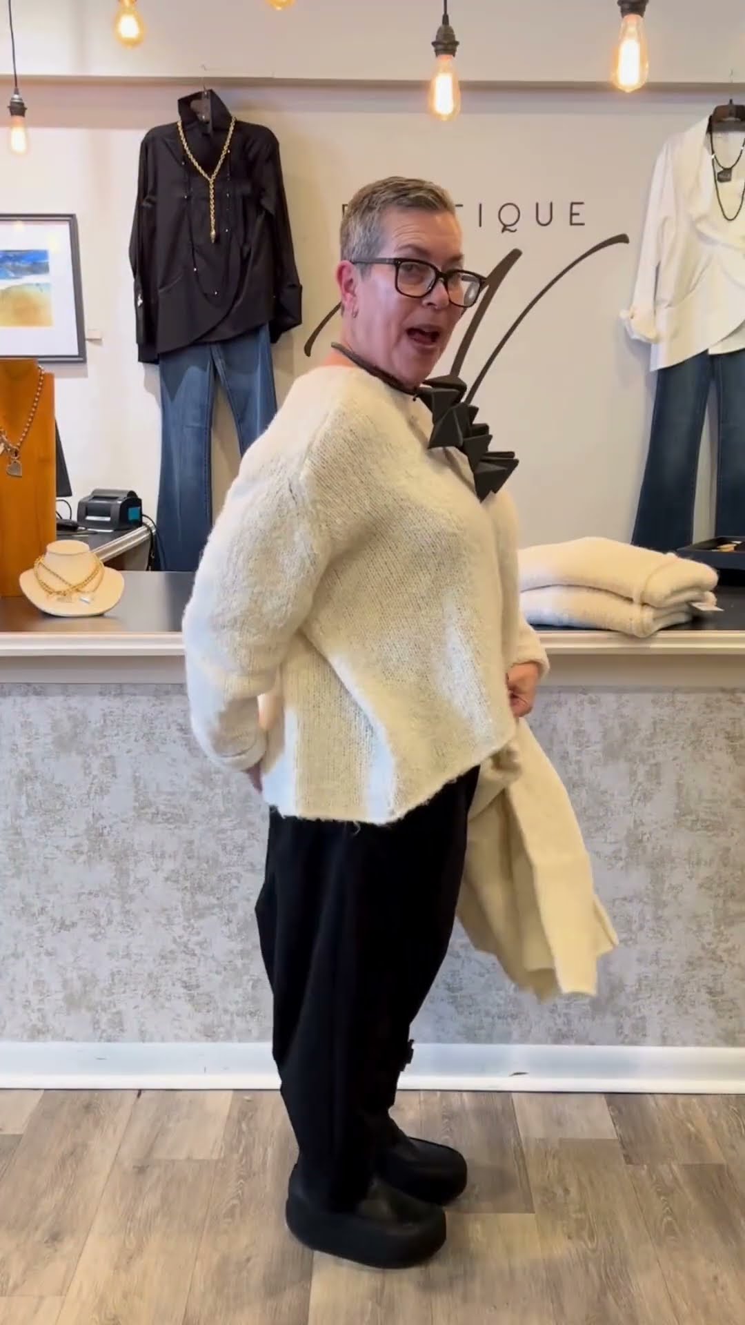 My favorite sales sweater right now: the Art Sweater by Bread