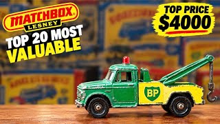 Are your MATCHBOX LESNEY worth $4000?: Value your collection| Here's a top 20