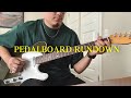 2023 pedalboard walkthrough  fender ultra series telecaster  ua ruby  dream