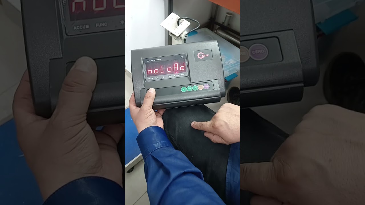 CONFIGURACION CALIBRACION/ AJUSTE INDICADOR CLEVER XK3190-A12E, VP100 FEDERAL SCALE GRUPO MILLIGRAM