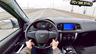 2021 UAZ Patriot (2.7 AT) POV test drive