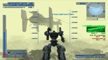 Armored Core 3 Mission Guide Destroy Gun Emplacements and Secret Mission Distract Union Defenses