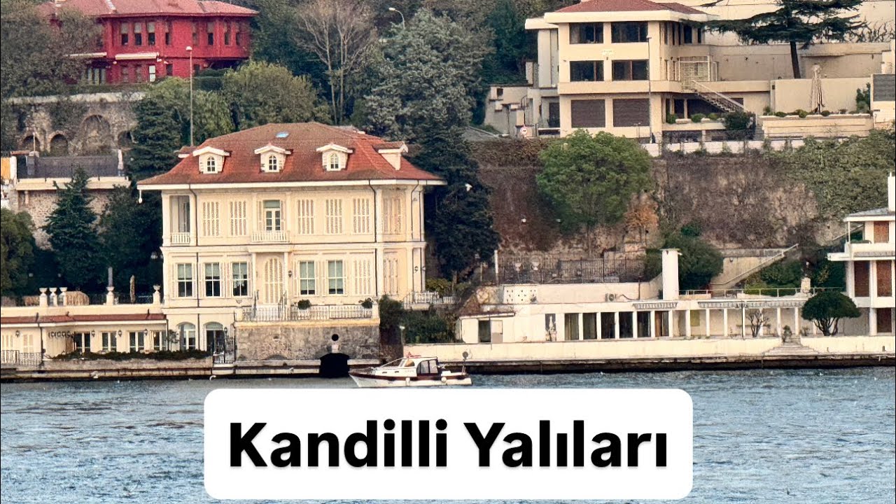 Kandilli Yalıları / İstanbul yalıları/ Rahmi Koç yalısı/ Sabancıların yalıları/ taşacak bu deniz