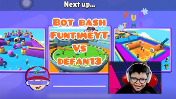 Bot Bash @FunTimeCreativity vs @Defans13  epic battle | Stumble Guys Gameplay
