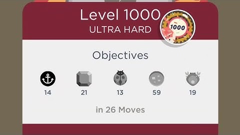 ○Two Dots○ Level 1000 !!! [ULTRA HARD - ☆ ☆ ☆]