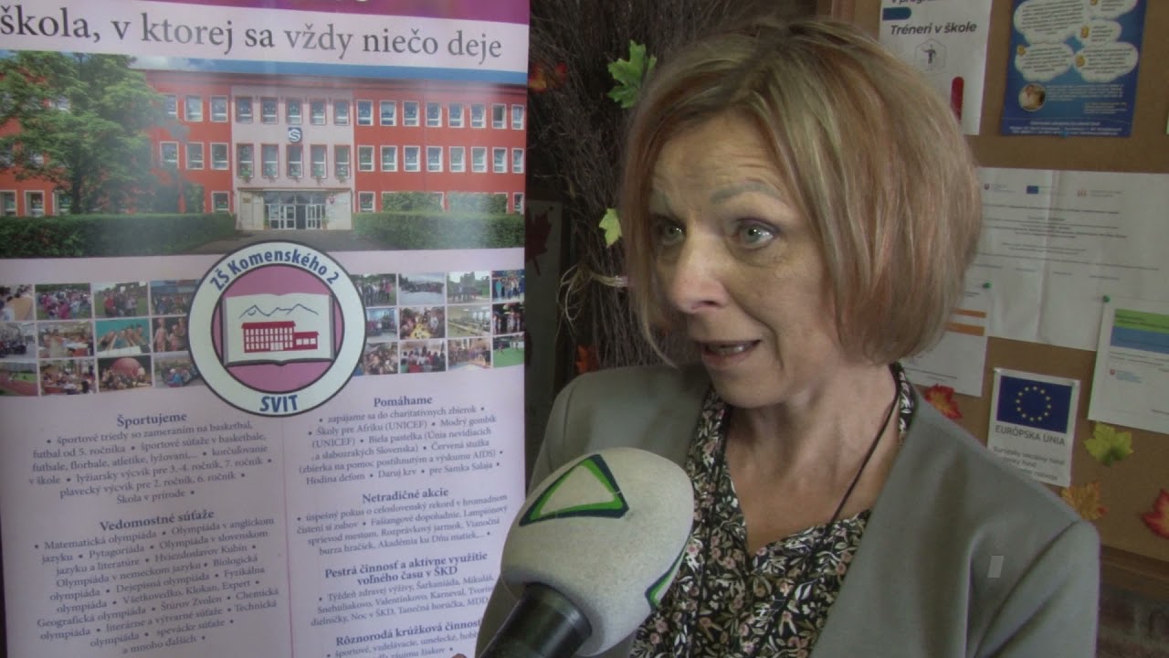 Návšteva ministra školstva v ZŠ Komenského Svit