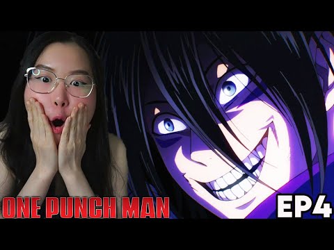 ONE PUNCH MAN Episode 4 REACTION! | 1x4 "The Modern Ninja"
