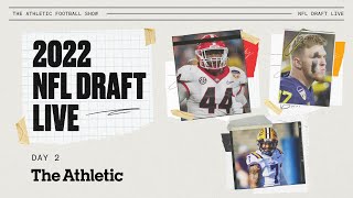 2022 NFL Draft Rounds 2-3 LIVE w\/ The Athletic Football Show