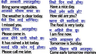 English Speaking Practice Today | English Speaking Practice Daily Basic English Nepali  screenshot 5