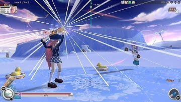 PangYa Tomahawk Ice Spa 9 Hole Backspin Spike Hole In One.mp4