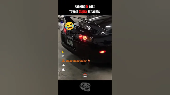 Ranking 5 Best Toyota Supra Exhausts 🔥 🚀 thumbnail
