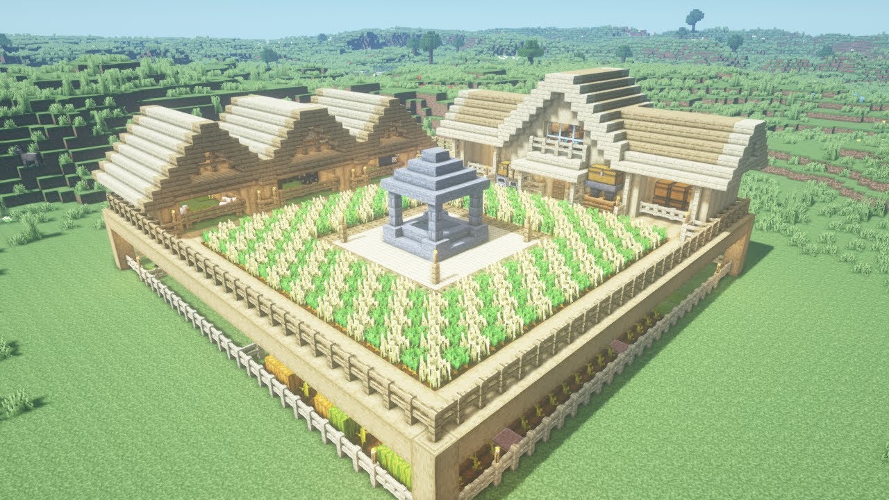 Minecraft マイクラ House Tutorial 家の作り方と建築アイディア 13 サバイバルベース Minecraft Summary マイクラ動画