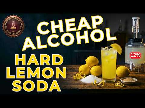How To Make 12% Alcohol (Hard Lemon Soda)