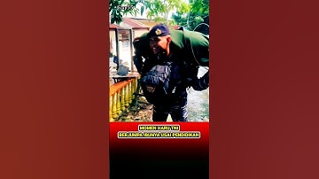 MOMEN SAAT PRAJURIT TNI PULANG KAMPUNG #tni #bravo #viral #shortvideo