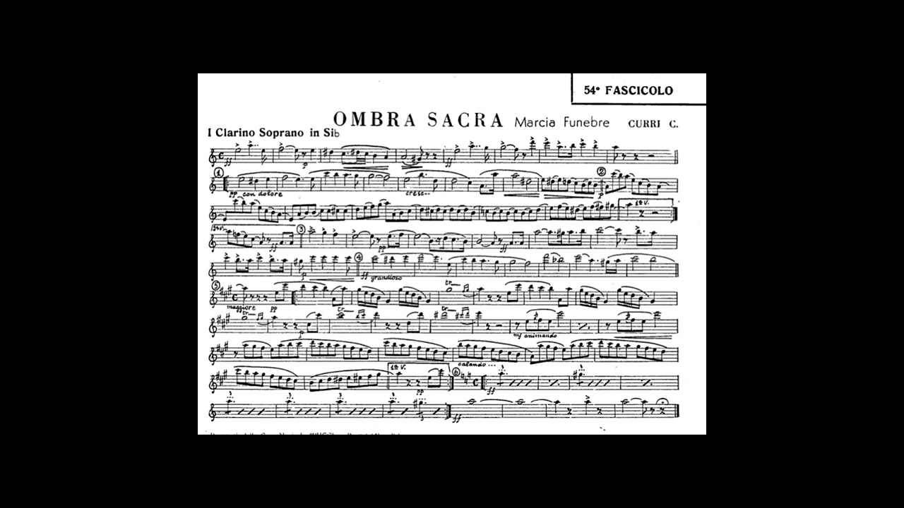 Ombra Sacra - Cataldo Curri (Marcia funebre)