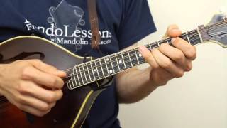 Video thumbnail of "Fire On The Mountain (With Tabs & Play Along Tracks) - Mandolin Lesson"