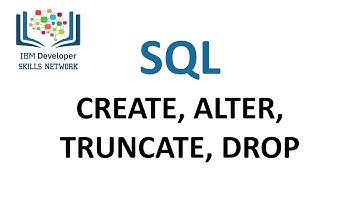SQL: COMANDOS DDL
