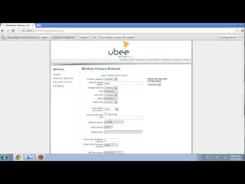 configurar router ubee en wpa2 para mas seguridad