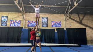 2021 NCA TRYOUT partner stunts 1&2 (main base)