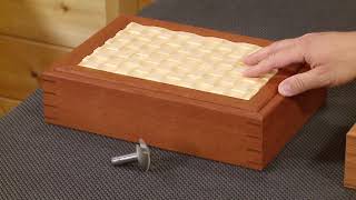 Project Overview: Scalloped-Lid Keepsake Box
