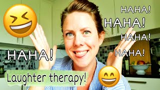 LAUGHTER therapy; an introduction. Laugh with me!