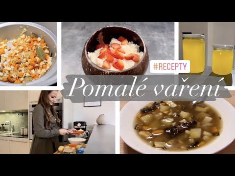 POMALÉ VAŘENÍ | Nejoblíbenější recepty naší rodiny | bramboračka, vývar, mléčná kaše, ghí | Mimi&já