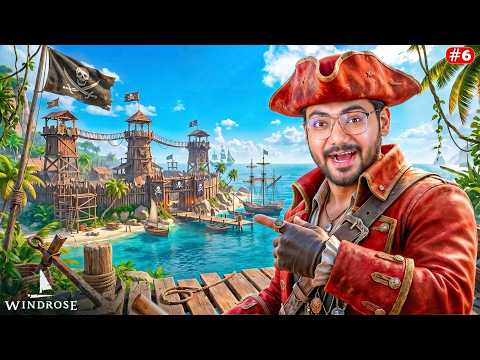 I built a BRAND NEW PIRATE BASE! | Windrose #6