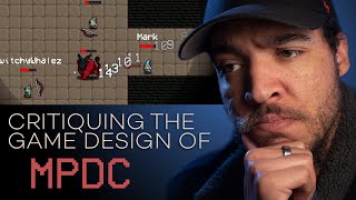 Looking at the game design choices in MPDC (Multiplayer Dungeon Crawler)