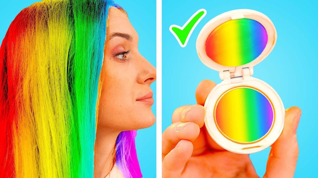 AWESOME RAINBOW SCHOOL SUPPLIES! Best School Supply Tricks & Clever Hacks by Hungry Panda