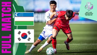   Uzbekistan Vs Korea Republic  Afc U23 Asian Cup 2026  Group Stage