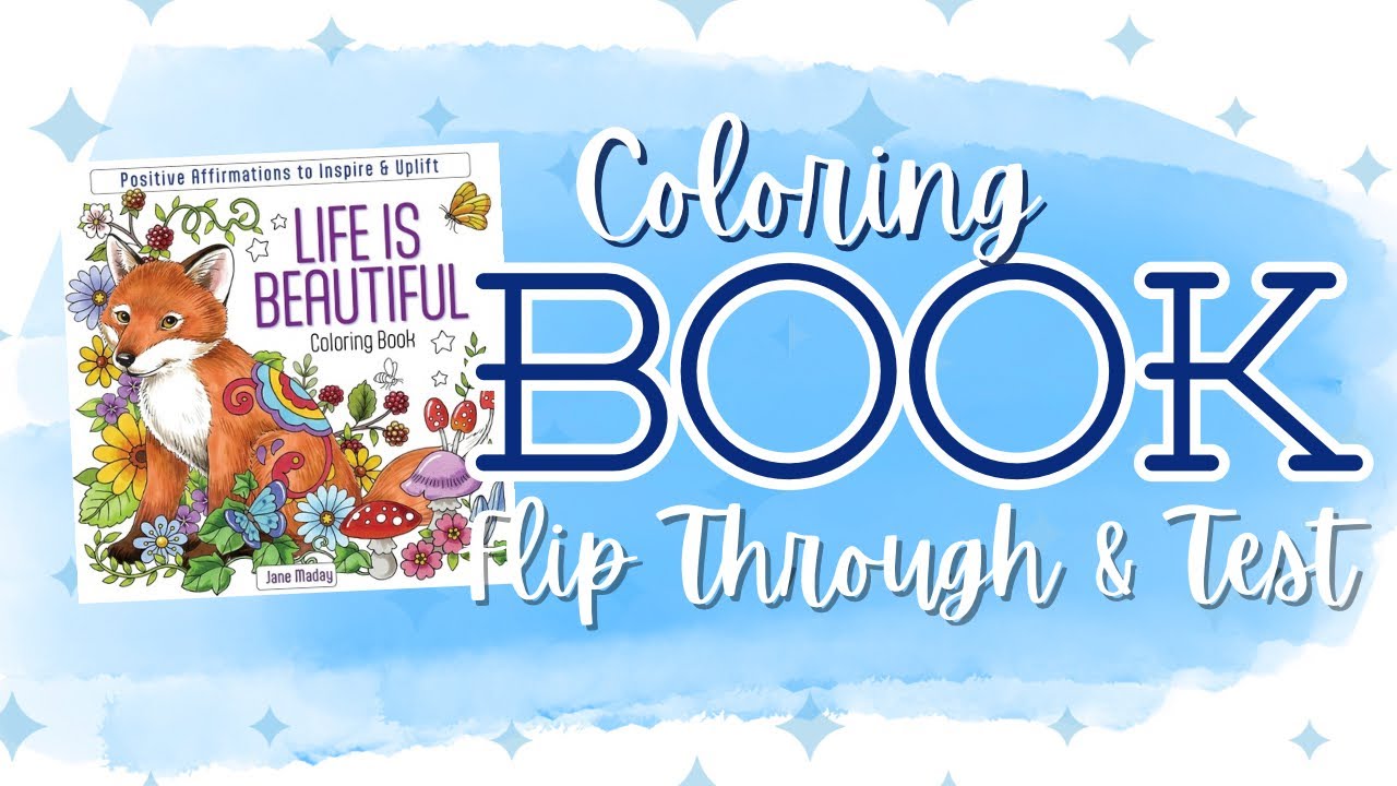 NEW BOOK - Life Is Beautiful by Jane Maday - Flip Through & Test Play