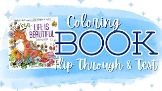 NEW BOOK - Life Is Beautiful by Jane Maday - Flip Through & Test Play