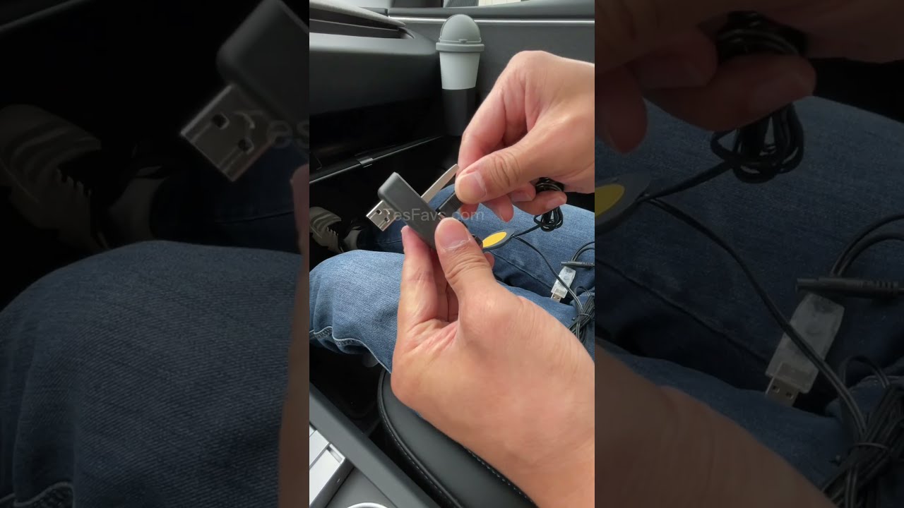Model Y Ambient Lighting Kit Installation Process TeslaFootwellLighting TeslaRGBLight Model3DIY