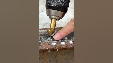 Chamfering Drilling tools! #tools
