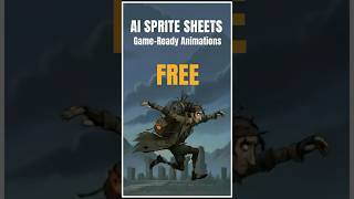 Create 2D game assets and animations using FREE AI #AI#SpriteSheets#GameAnimations#GameAssets