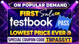 First Ever Sale on Testbook Pass Pro with EXCLUSIVE Coupon Code | Testbook Pass Coupon Code Today