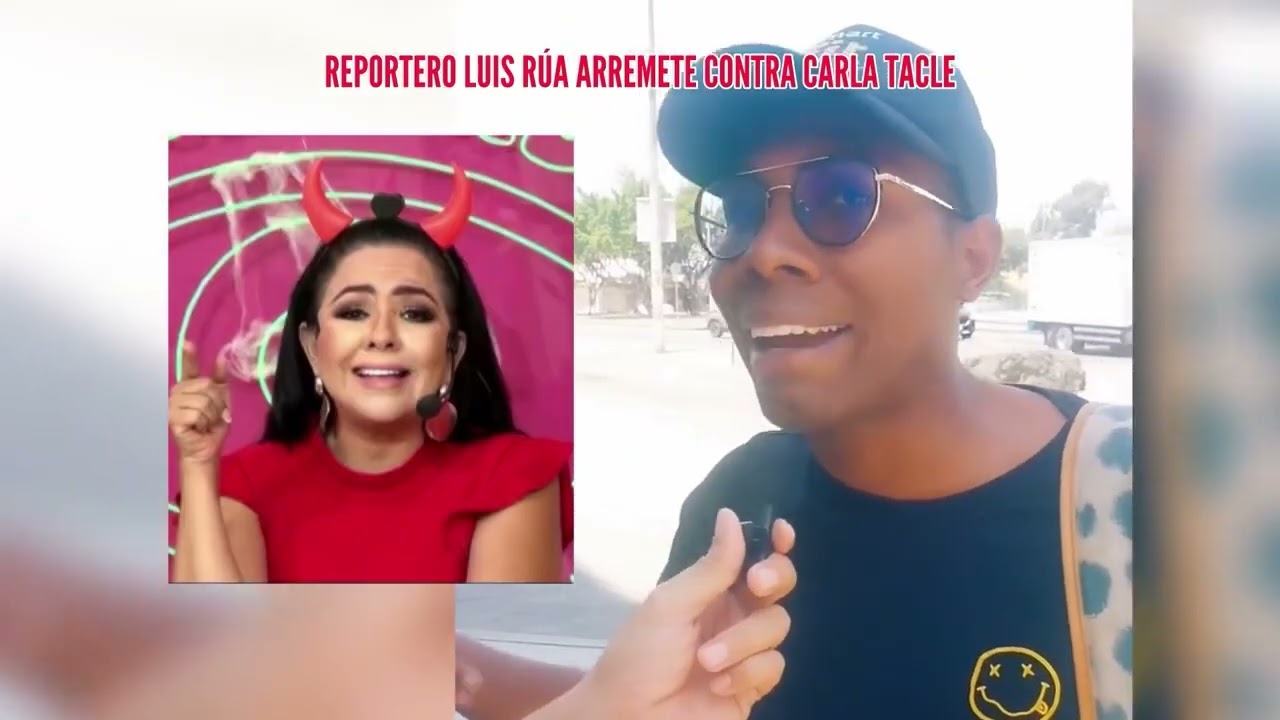 Ex Reportero de VIRASALADOS hace M. a Carla Tacle solo se la conoce por su ex marido la Vecina