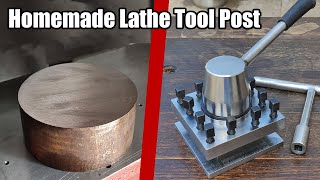 Homemade Lathe Tool Post for a 100+ years old Lathe!!