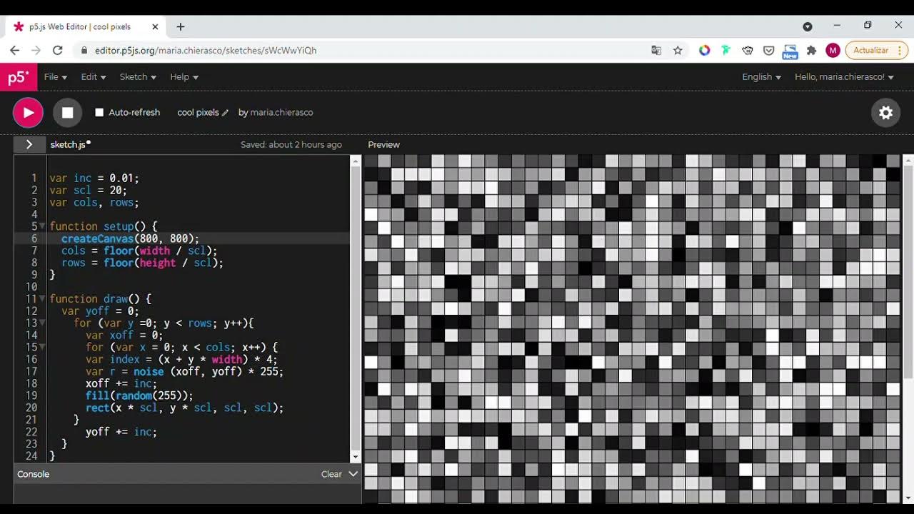 p5.js Web Editor - YouTube