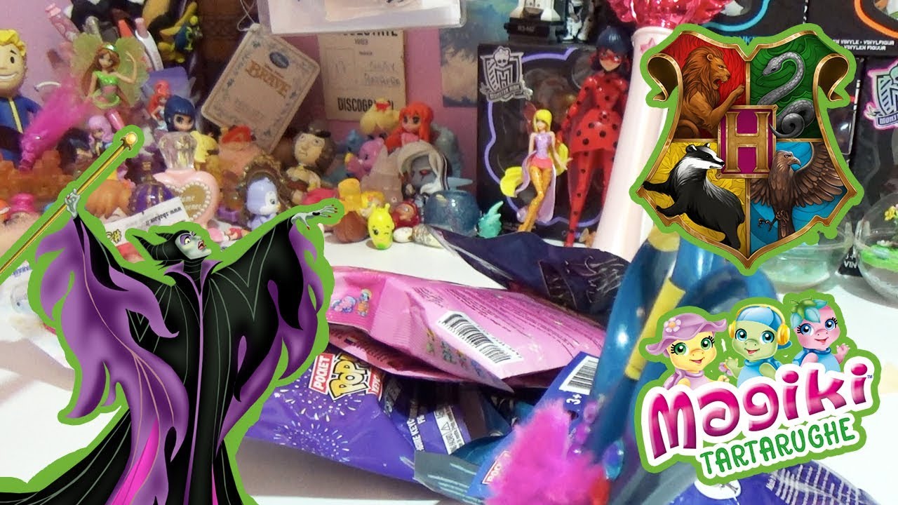 Blind Bag WeekEnd ! - Harry Potter , Disney , Magiki & Musetti Squishy !