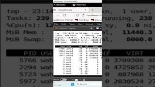 Execute Any Operating Systems Commands Inside Jupyter Lab #shorts
