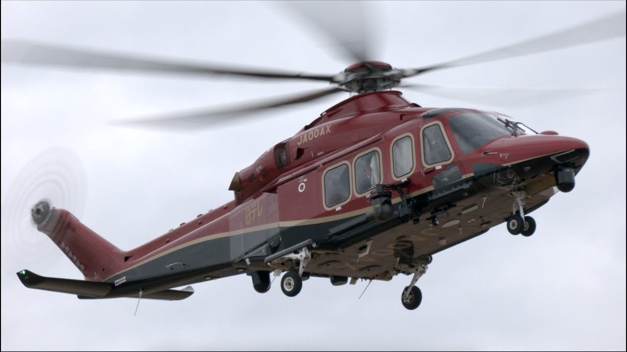 ヘリコプター】 Leonardo AW139 JA00AX （日本法人所有）「日テレ報道