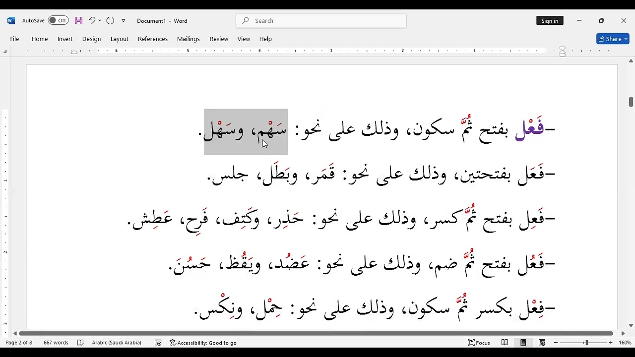 أوزان الاسم الثلاثي المجرد - ألفية ابن مالك - دكتور طارق حمدي
