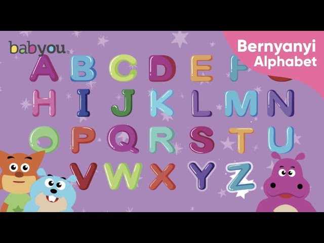 Bernyanyi Huruf Alphabet | Bernyanyi dan Bergoyang! | Baby You Lagu Untuk Anak-Anak class=