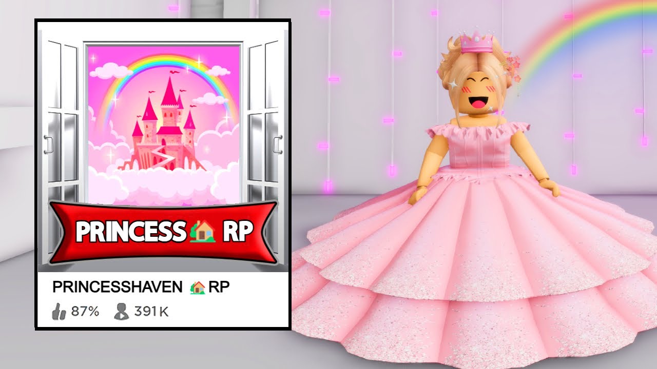 Я создал фальшивую игру PRINCESS Brookhaven.