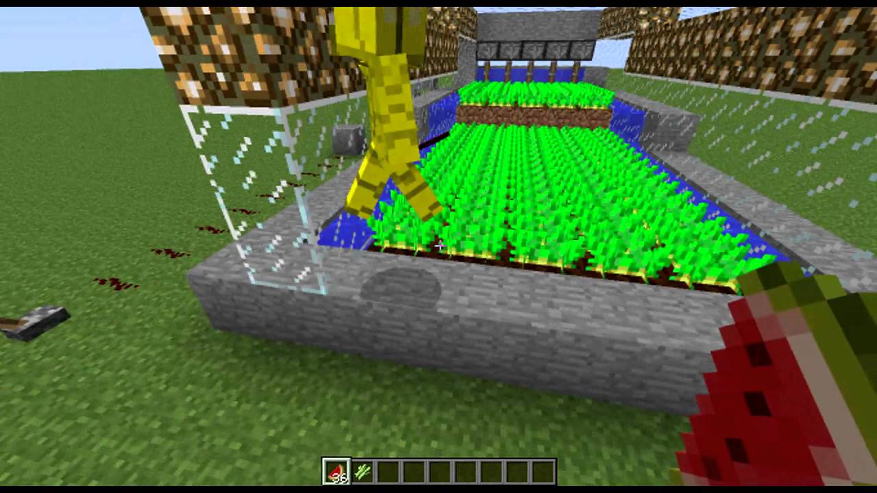 Minecraft | Tuto Redstone #2 | L'agriculture optimisé - YouTube