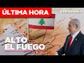 ÚLTIMA HORA | Israel y Hezbolá pactan un alto el fuego: EEUU frena los ataques al Líbano
